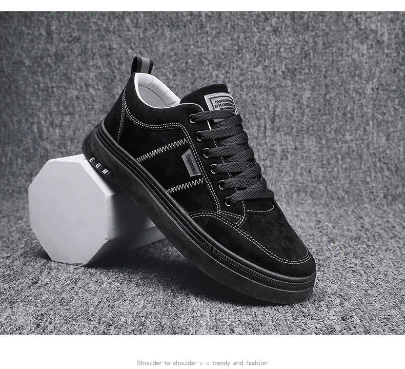 Men's Shoes 2026 New Spring Work Safety Shoes, Anti-slip, Wear-resistant, Versatile Casual Sports Work Shoes, Men's Board Shoes