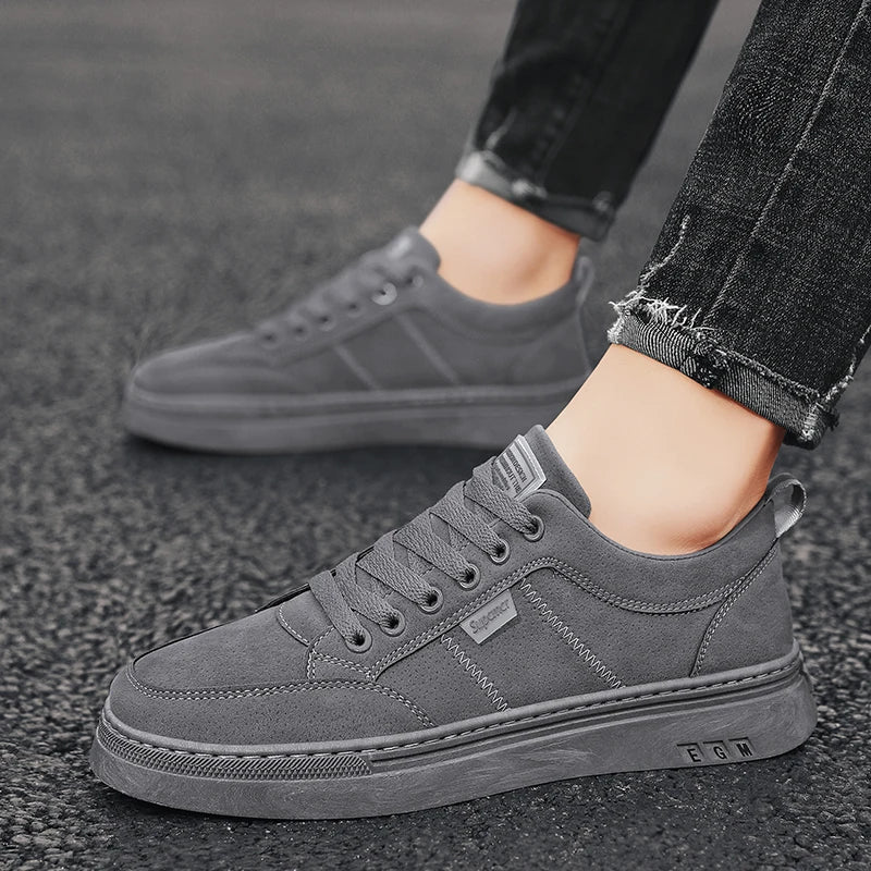 Men's Shoes 2026 New Spring Work Safety Shoes, Anti-slip, Wear-resistant, Versatile Casual Sports Work Shoes, Men's Board Shoes