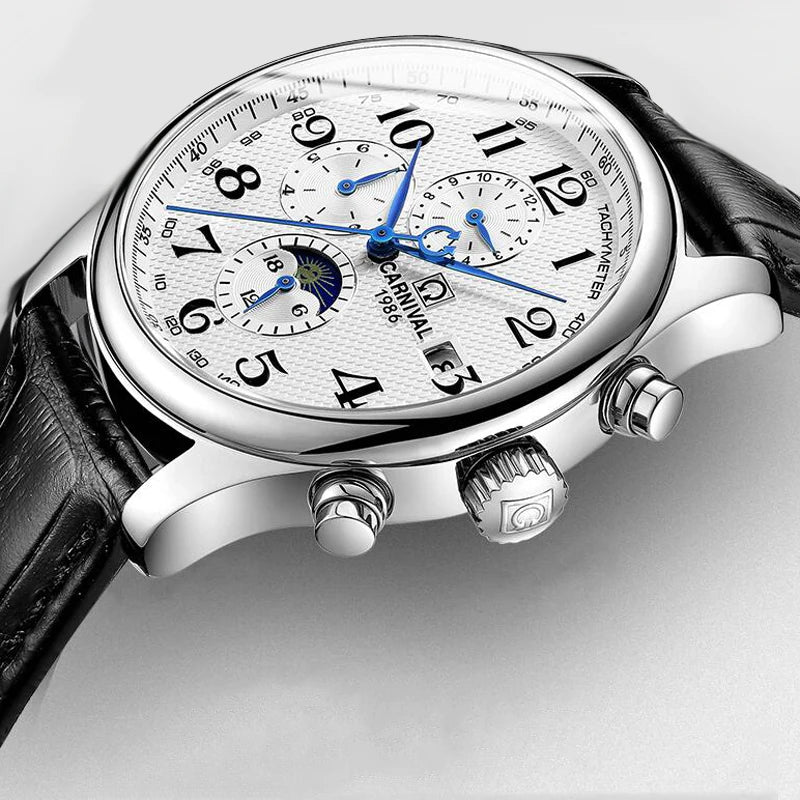 CURREN Mens Watch Luxury Quartz Wristwatch