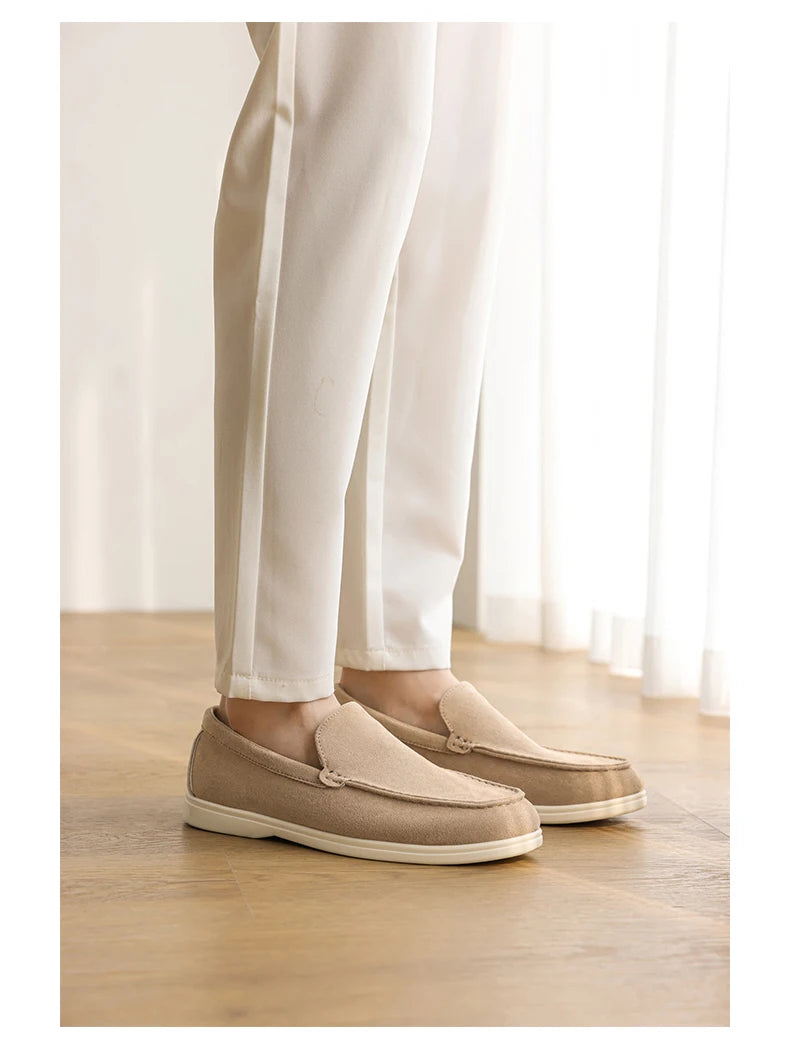 2025 Men's multi-color loafers A pedal leisure business shoes Doug shoes