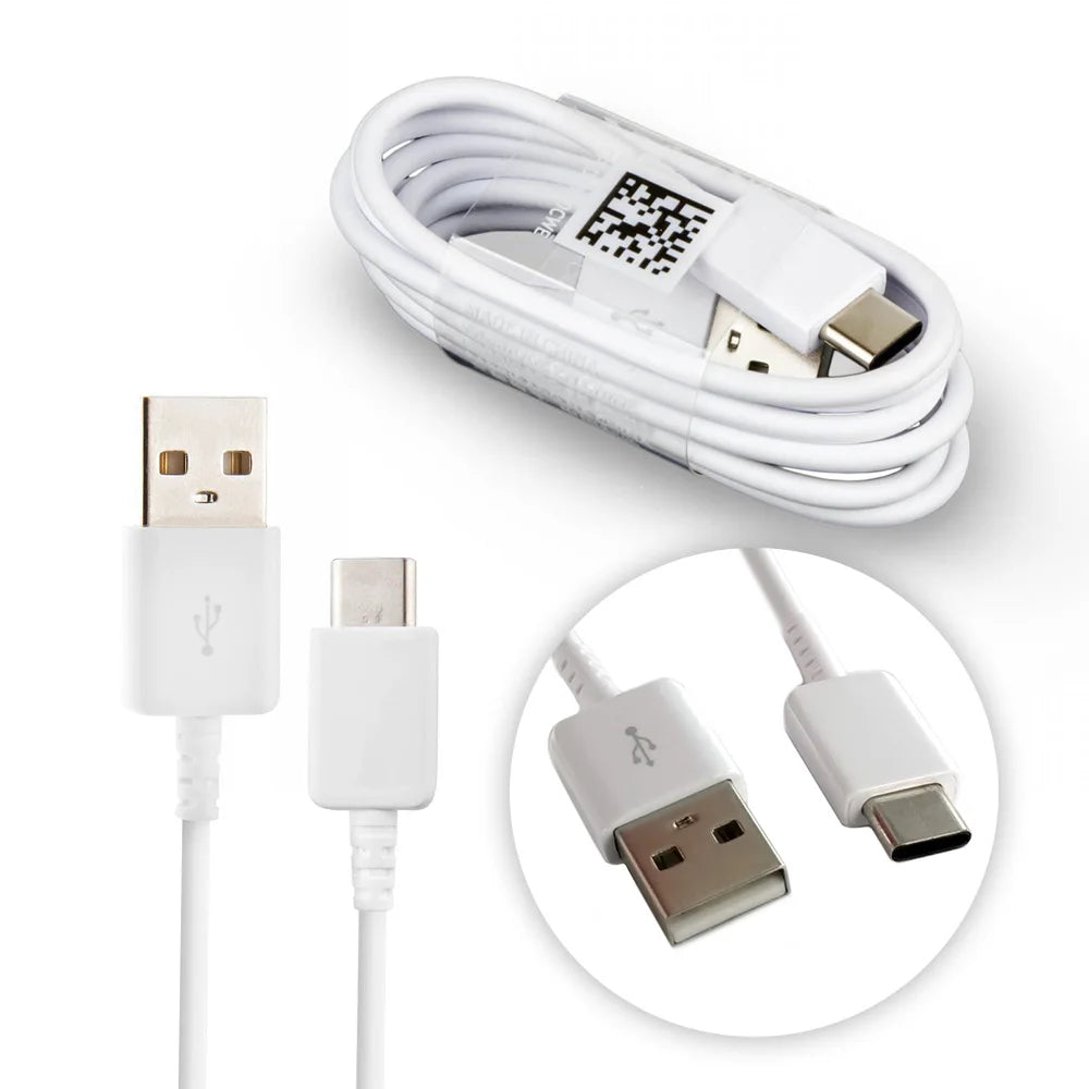 TYPE C Cable 1.2M 2M Fast Charger Data Line For Samsung Galaxy S8 S9 S10 S21 Ultra Note 8 9 10 A54 A53 5G A71 A52 A21S