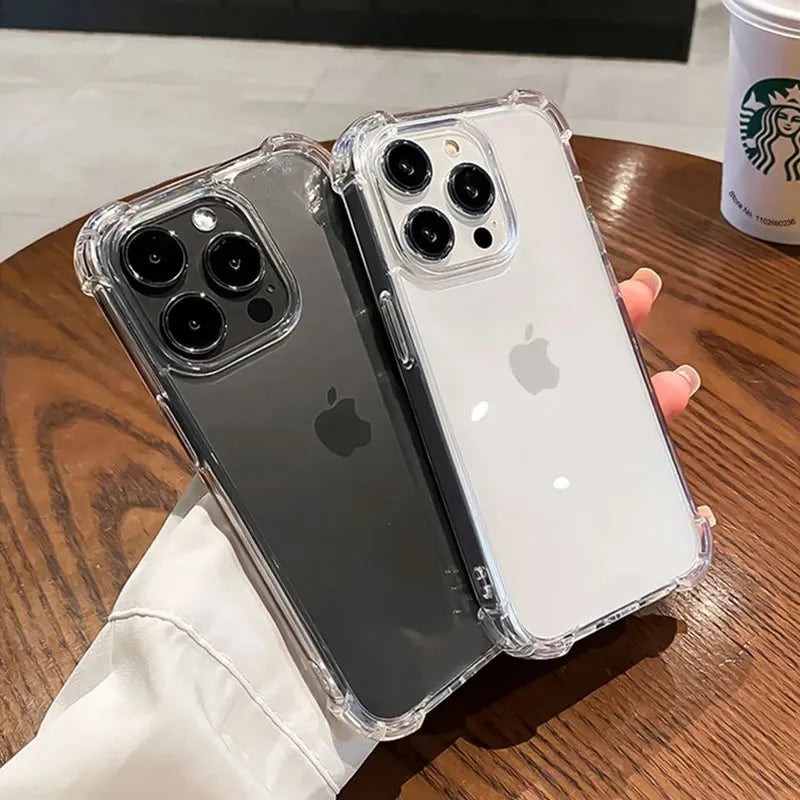 Luxury Shockproof Clear Phone Case