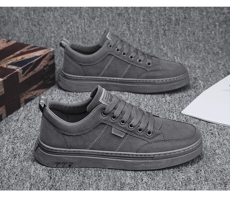 Men's Shoes 2026 New Spring Work Safety Shoes, Anti-slip, Wear-resistant, Versatile Casual Sports Work Shoes, Men's Board Shoes
