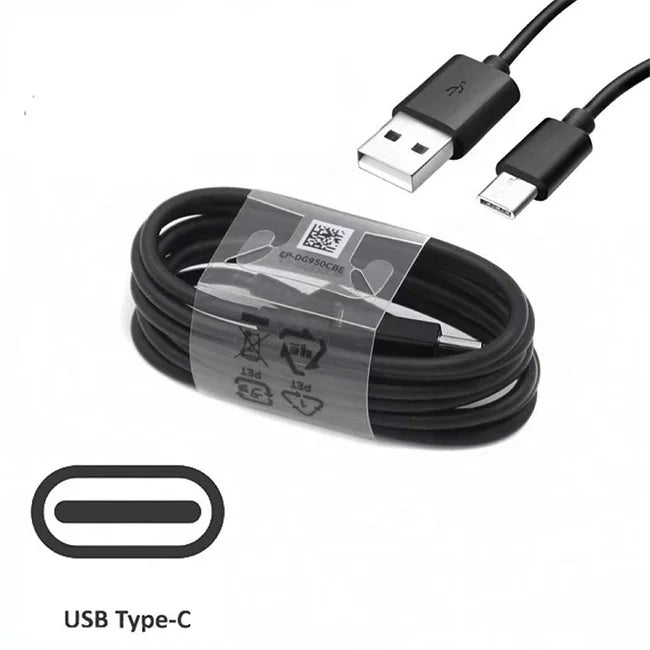 TYPE C Cable 1.2M 2M Fast Charger Data Line For Samsung Galaxy S8 S9 S10 S21 Ultra Note 8 9 10 A54 A53 5G A71 A52 A21S