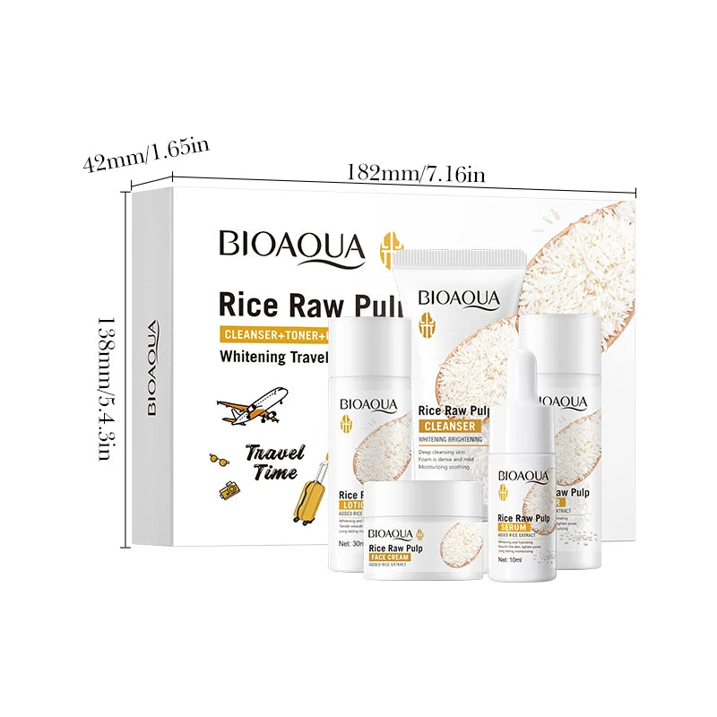 Rice Puree Skin Care Set &amp; Soap 