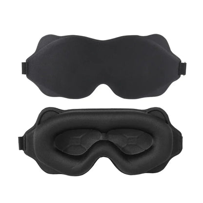 Sleep Eye Mask Weighted for Side Sleeper Men Women 3D Contoured Sleeping Mask No Eye Pressure 100% Blockout Soft Comfortable Eye
