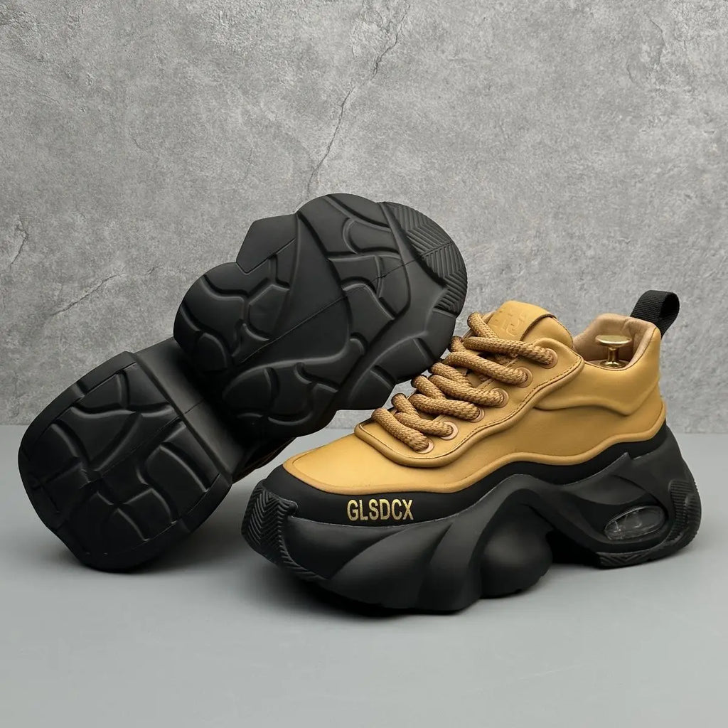 Designer Style Men Shoes Autumn Winter Comfortable Men's Thick Platform Sneakers Fashion Casual Shoes Sports Trainers Tenis2025