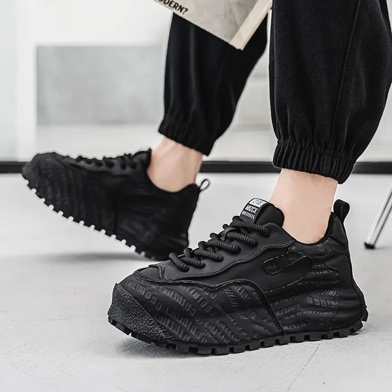 2026 Chunky Sneakers Mens Designer Sport Shoes Men's Fashion Casual Mesh Breathable Increased Platform Shoes Zapatillas Comodas