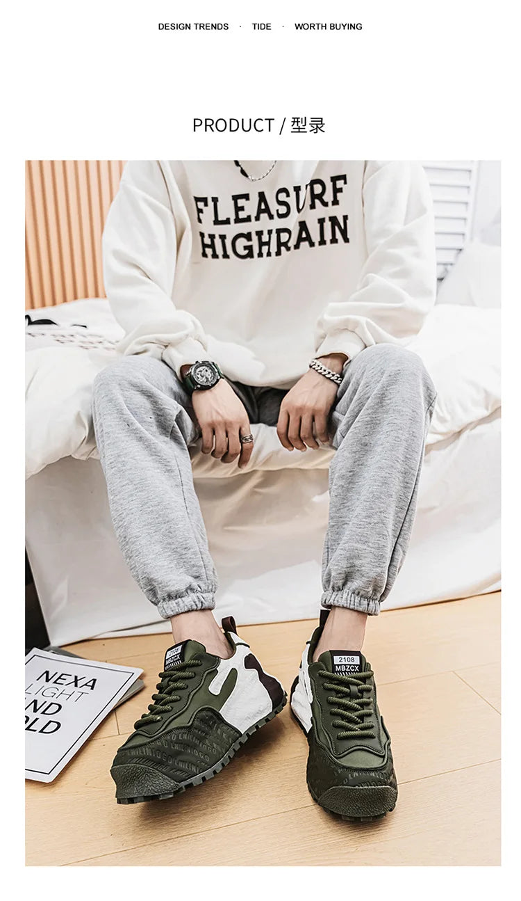 2026 Chunky Sneakers Mens Designer Sport Shoes Men's Fashion Casual Mesh Breathable Increased Platform Shoes Zapatillas Comodas