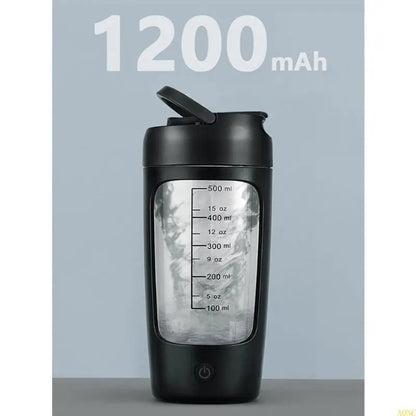 A0NC Electric Protein Shaker Bottle Bottles Shaker Bottles USB Rechargeable