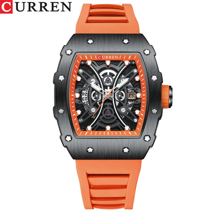 CURREN Mens Watch Luxury Quartz Wristwatch